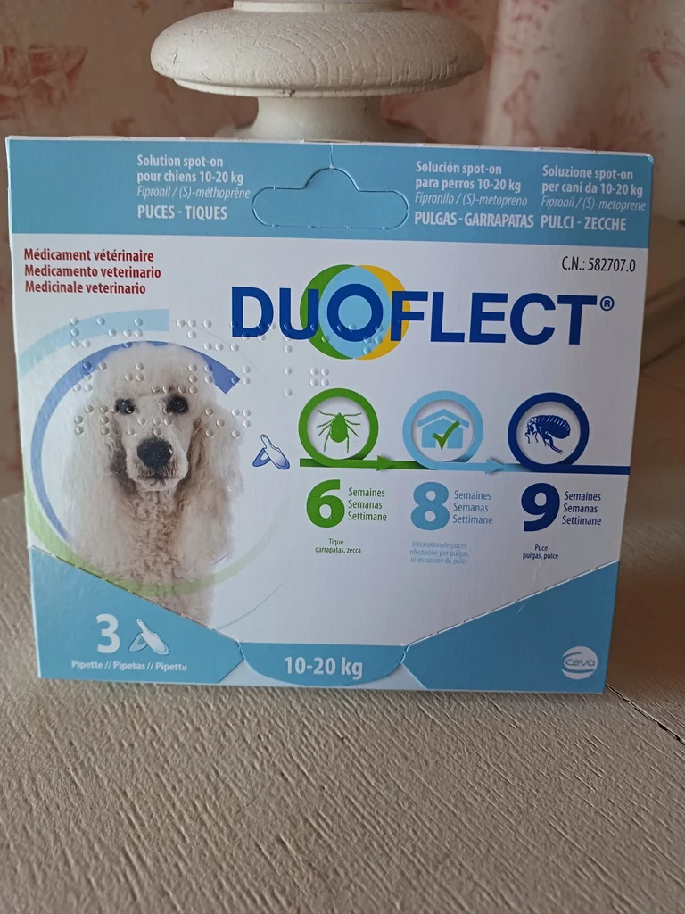 Pipettes chiens anti puces anti tiques 